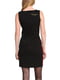 Платье-футляр черно-бордовое с принтом | 6439111 | фото 2
