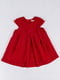 Платье кружевное красное | 6439176