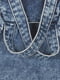 Сарафан синий с принтом джинсовый | 6439194 | фото 3