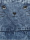 Сарафан синий с принтом джинсовый | 6439194 | фото 4