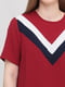 Блуза червона зі смужками | 6439231 | фото 4