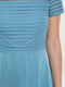 Платье А-силуэта голубое | 6439313 | фото 4