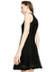 Платье А-силуэта черное кружевное | 6439363 | фото 2