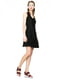Платье А-силуэта черное кружевное | 6439363 | фото 3