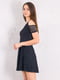 Платье А-силуэта черное кружевное | 6439436 | фото 2