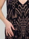 Сукня з відкритою спиною фіолетова з принтом | 6439592 | фото 4
