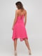 Сукня А-силуету рожева | 6439628 | фото 2