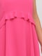 Платье А-силуэта розовое | 6439628 | фото 4