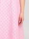Платье А-силуэта розовое | 6439735 | фото 4