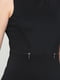Платье А-силуэта черное | 6439736 | фото 4