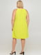 Платье А-силуэта желтое | 6439738 | фото 2