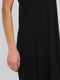 Сукня А-силуету чорна | 6439773 | фото 4