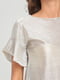 Блуза срібляста | 6439781 | фото 4