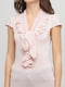 Блуза светло-розовая | 6439788 | фото 3