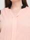 Блуза светло-розовая | 6439790 | фото 4