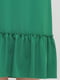 Платье А-силуэта зеленое | 6439812 | фото 4