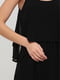 Платье А-силуэта черное | 6439890 | фото 4