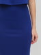 Сукня-футляр синя | 6439893 | фото 4