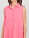 Сукня-сорочка рожева | 6439898 | фото 3