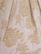 Сукня біла з квітами з металізованої нитки | 6439909 | фото 4
