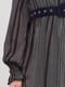 Сукня А-силуету сіра в смужку | 6439980 | фото 4