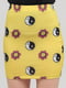Спідниця кежуал жовта з принтом | 6440002 | фото 4