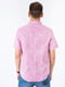 Рубашка розовая в принт | 6440036 | фото 2