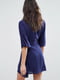 Сукня А-силуету синя | 6440180 | фото 2