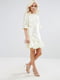 Платье белое с принтом | 6440183