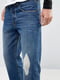Прямі джинси з потертостями | 6440191 | фото 3