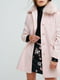 Пальто розовое | 6440204 | фото 2