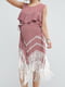 Платье для беременных розовое с декором | 6440214 | фото 2
