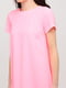 Платье-футболка розовое | 6440230 | фото 3