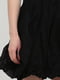 Сукня А-силуету чорна | 6440271 | фото 4