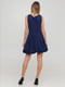 Платье А-силуэта синее | 6440273 | фото 2