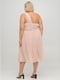 Платье А-силуэта розовое | 6440298 | фото 2