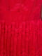 Платье А-силуэта кружевное красное | 6440359 | фото 3