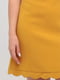 Платье-футляр желтое | 6440374 | фото 4