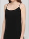 Платье А-силуэта черное | 6440377 | фото 3