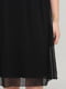 Сукня А-силуету чорна | 6440478 | фото 4
