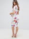 Сукня А-силуету в квітковий принт для вагітних різнокольорова | 6440492 | фото 2