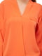 Блуза оранжевая | 6440509 | фото 3