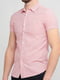 Рубашка розовая в полоску | 6440517 | фото 3