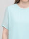 Блуза голубая | 6440520 | фото 4