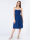 Сукня А-силуету синя | 6440620