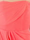 Платье-футляр миди с драпировкой розовое | 6440640 | фото 4