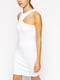 Облегающее платье белое | 6440690 | фото 2