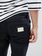 Чорні джинси скінні з логотипом | 6440719 | фото 4
