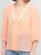 Блуза персикового кольору | 6440768 | фото 3