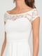Сукня А-силуету біла | 6440813 | фото 3